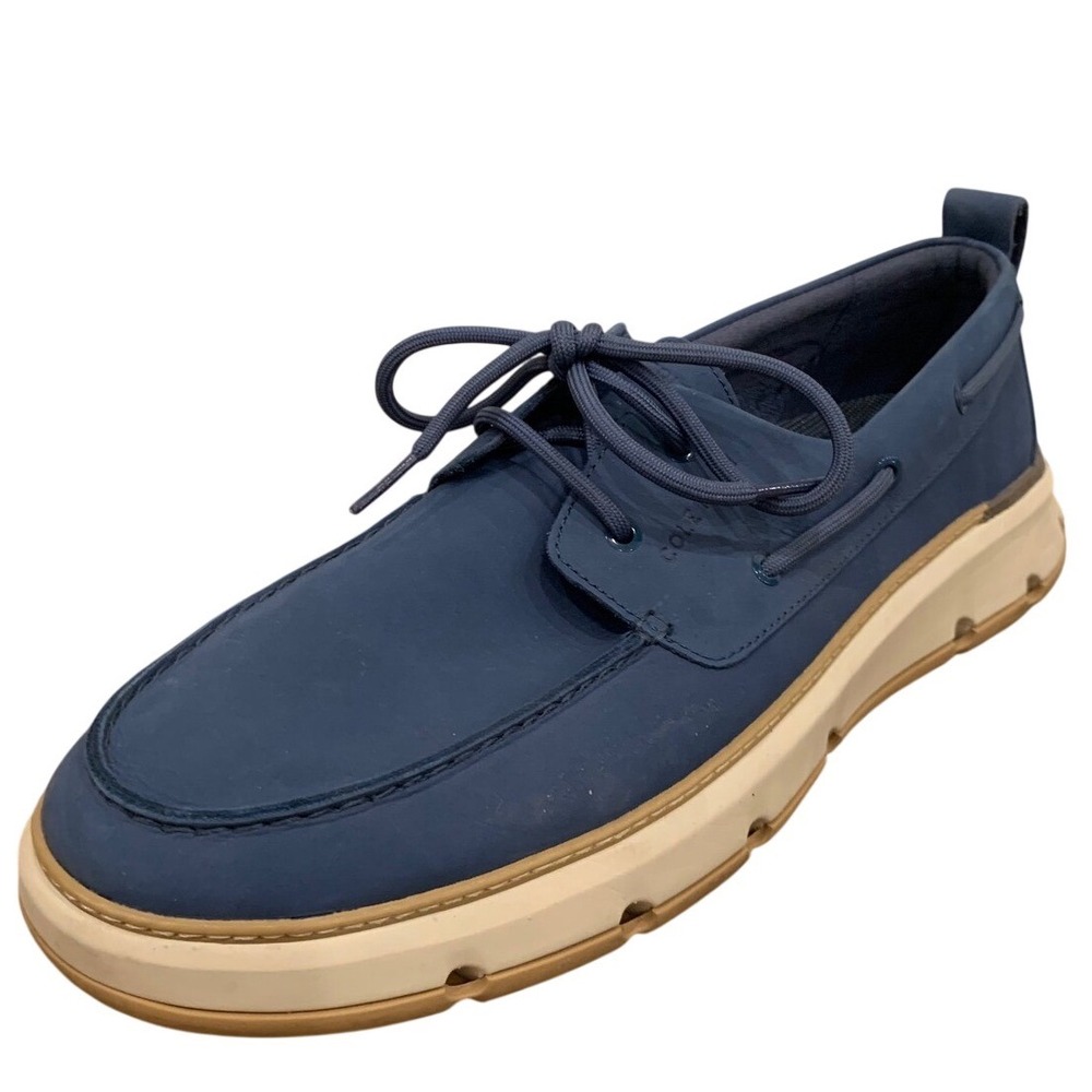 Cole Haan Zerogrand Boat Shoe 13M Leather Coastal Nautical Casual‎ Mens C36718